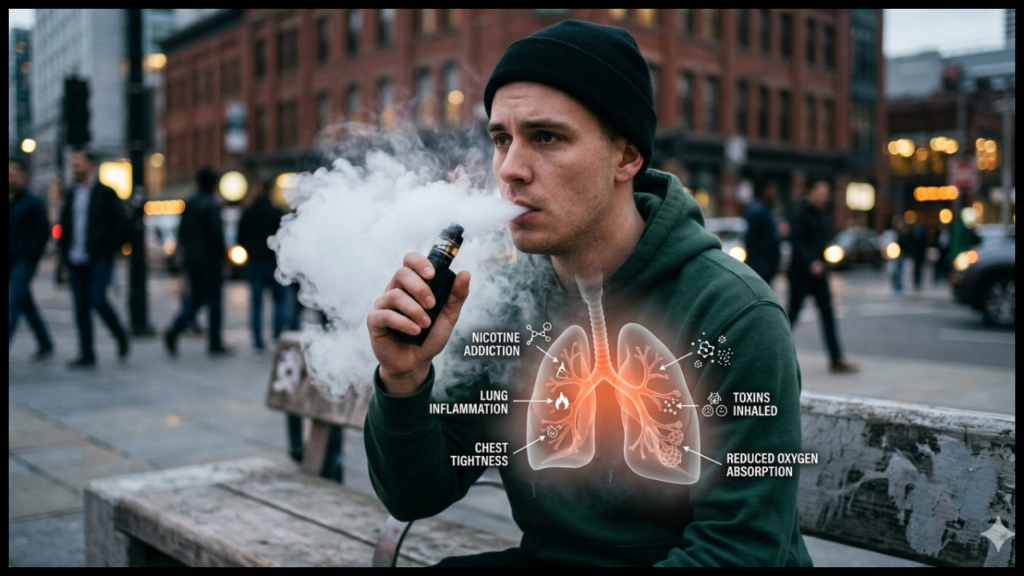 how vape affect your health