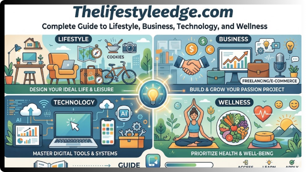 Thelifestyleedge com Complete Guide to Lifestyle Business Technology and Wellness Thelifestyleedge com