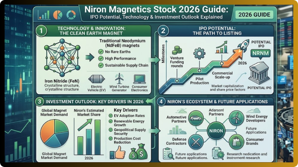 niron magnetics stock