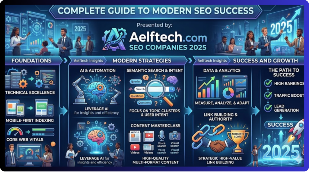 SEO Companies 2025 Aelftech.com