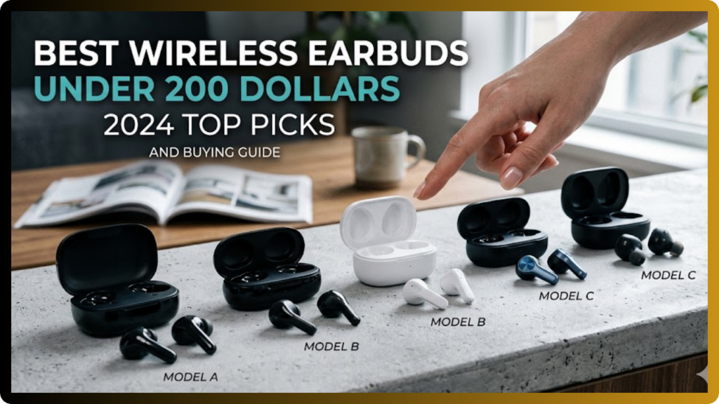best wireless earbuds under 200 dollars 2024
