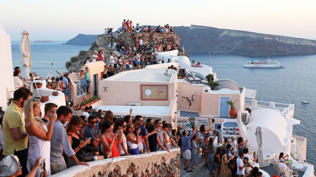 Santorini Tourism Decline